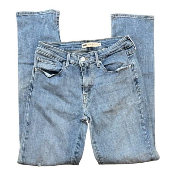 Levi's Blue Boot Cut Jeans Classic Denim - Picture 7 of 8